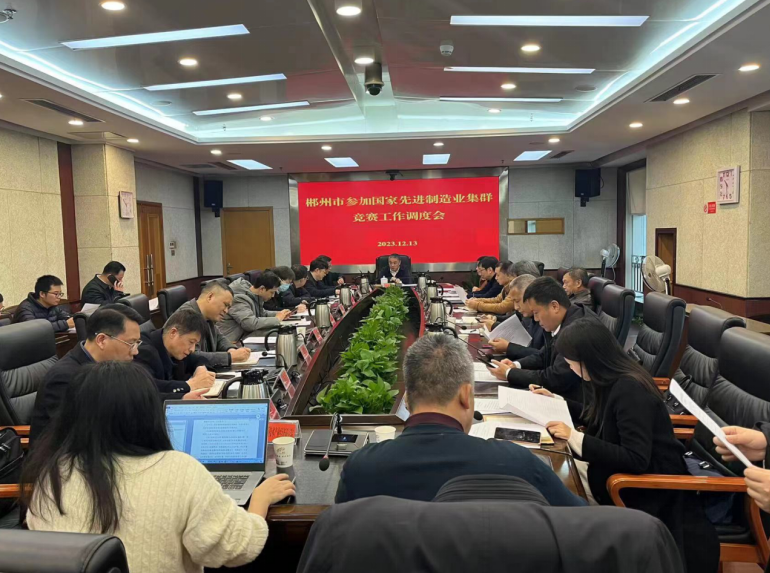 頂層設計，謀篇布局——我院助力郴州市申報創建國家戰略金屬新材料先進制造業集群